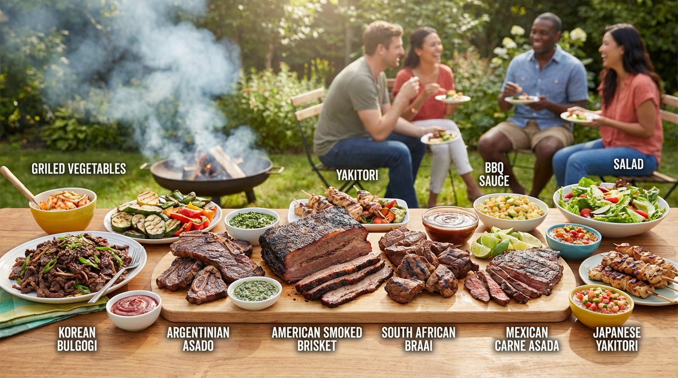 explorez la culture du bbq à travers ses traditions, ses techniques authentiques et ses recettes incontournables pour maîtriser l'art du barbecue.