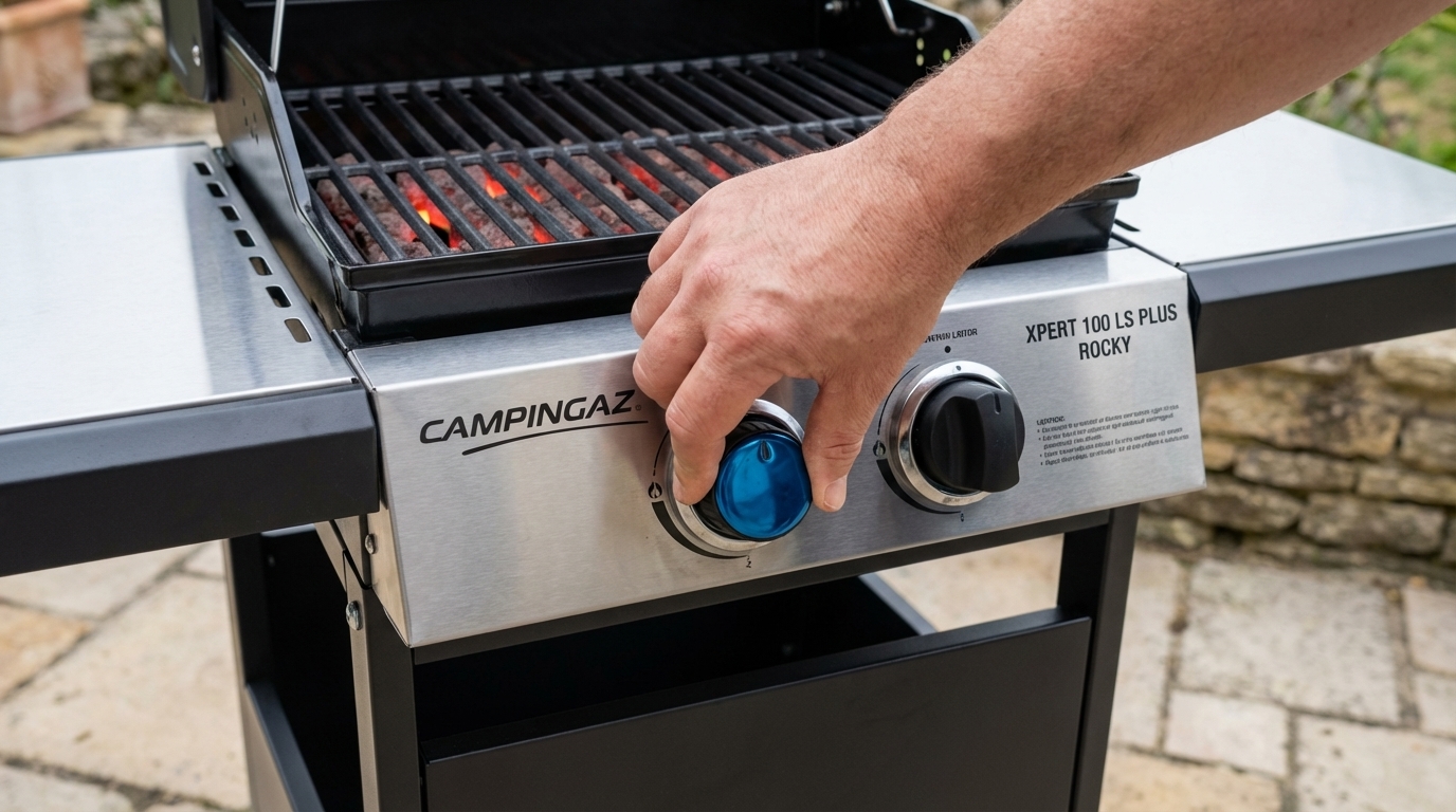 Campingaz Xpert 100 LS Plus Rocky en cours d'utilisation - Démonstration pratique