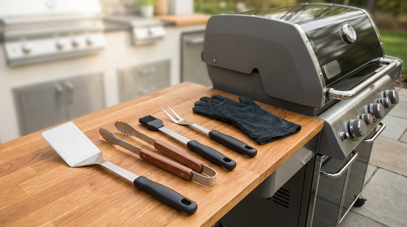 accessoires barbecue indispensables - 1. Les Outils de Manipulation Essentiels pour le Barbecue
