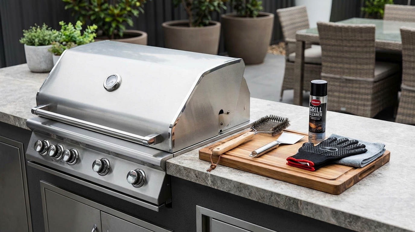 accessoires barbecue indispensables - 2. Nettoyage et Entretien du Barbecue : Accessoires Critiques
