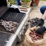 changer pierre de lave barbecue - Image de couverture