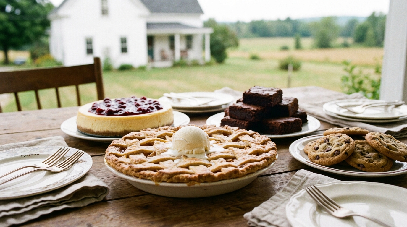 desserts américains - Image de couverture