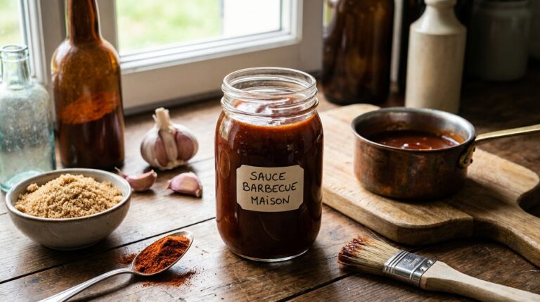 sauce barbecue maison recette - Image de couverture