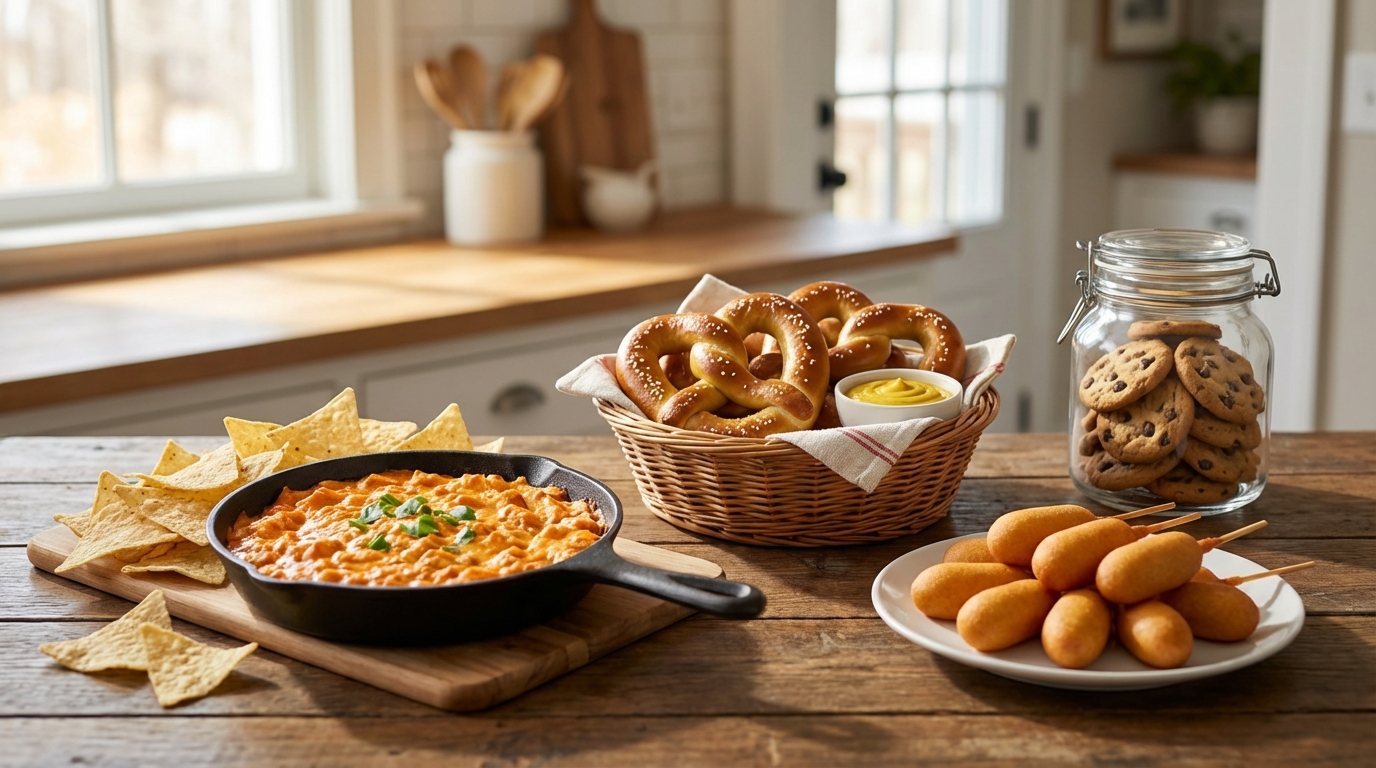 snacks américains à faire maison - Image de couverture
