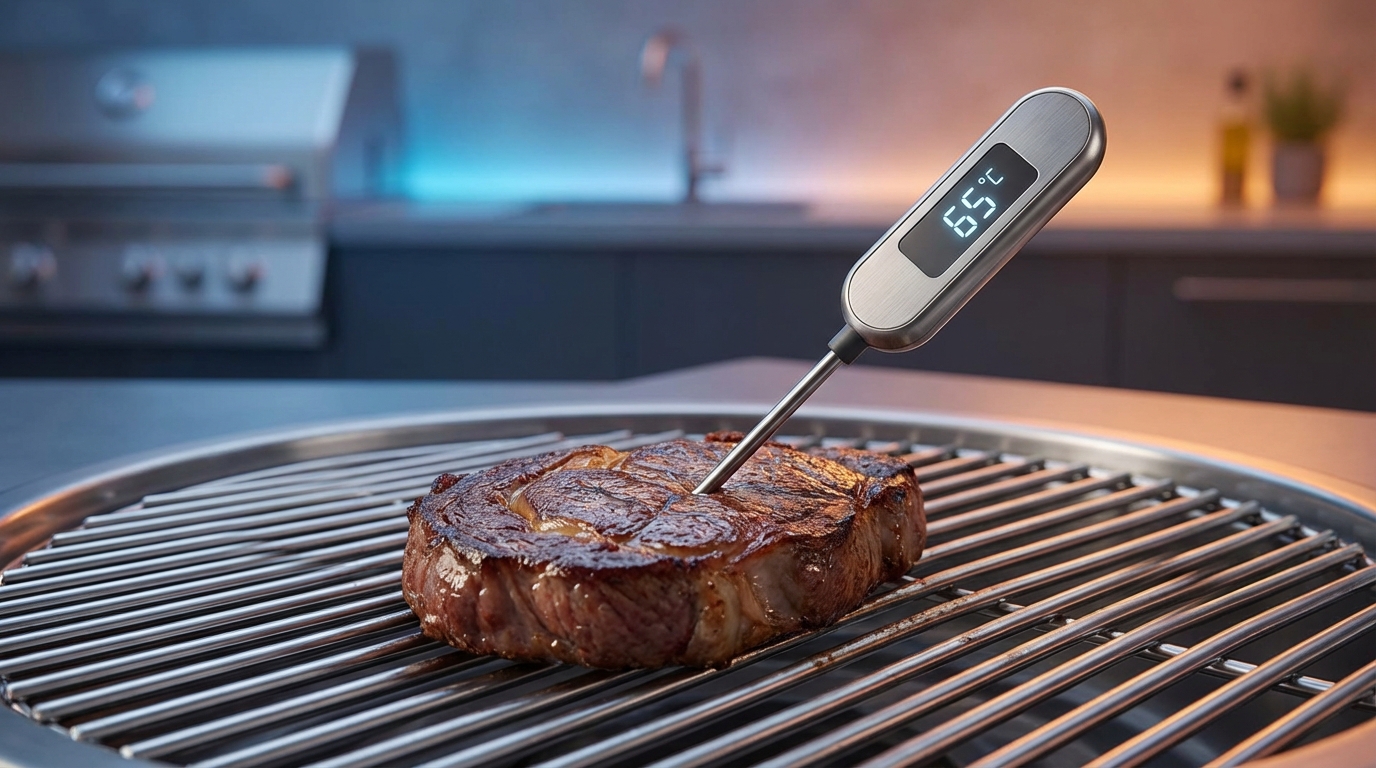 Thermomètre BBQ : Guide 2026 + Top 5 Modèles - Image de couverture