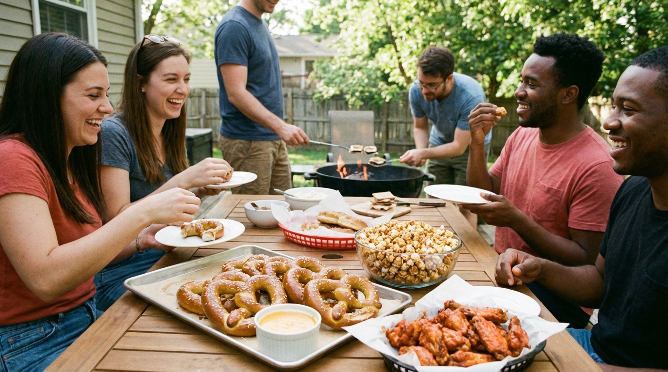 snacks américains à faire maison en situation réelle